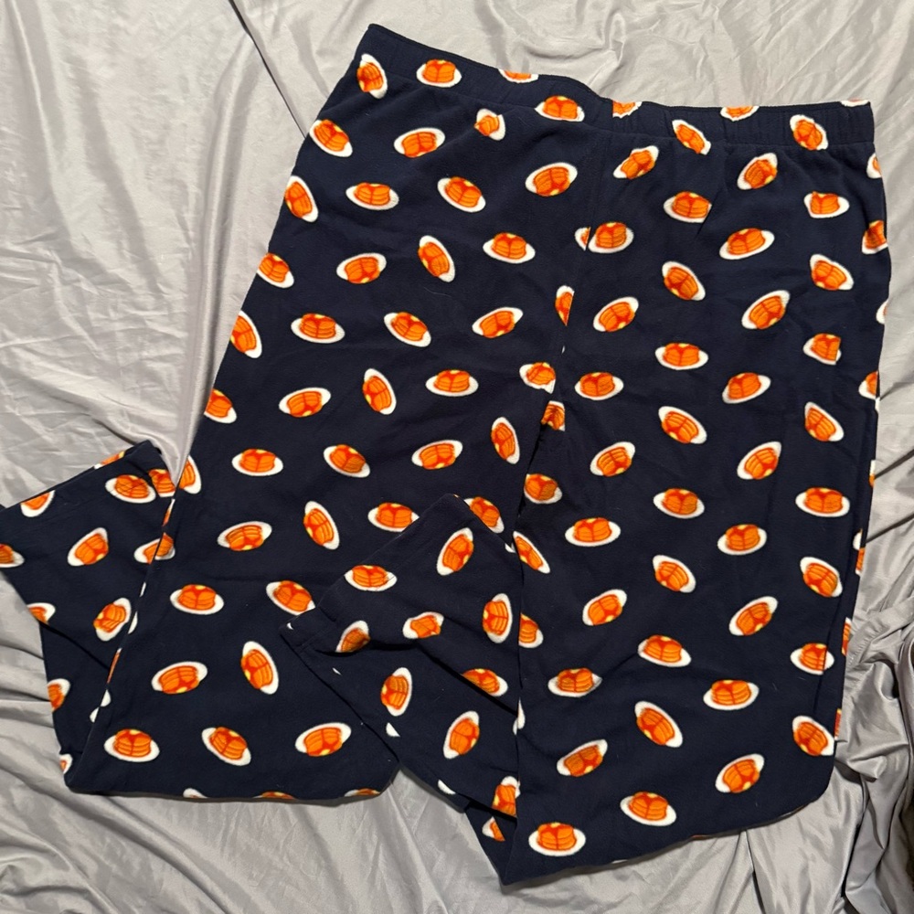 Goodfellow & Co. Pancake Print Pajama Bottoms XXL Tall Navy Blue